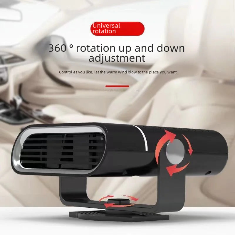 1194 Car Heater – Fast Heating, Defrosting & Defogging (12V/24V, Compact ABS Design)