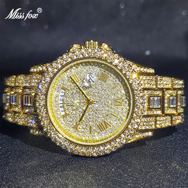 Enhance Your Elegance with the Trendy Diamond Watch
