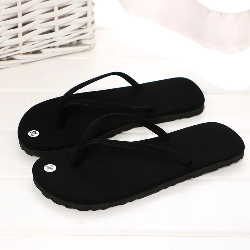 Fashion Flat Flip Flops – Non-Slip, Lightweight, and Perfect for Casual Summer Comfort