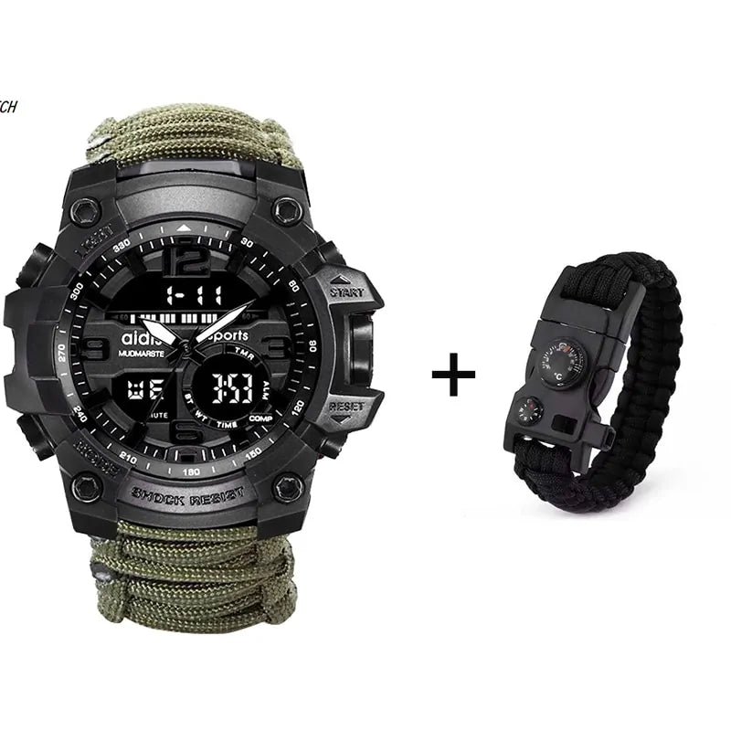 LED Military Sports Watch: Conquer the Outdoors with Precision