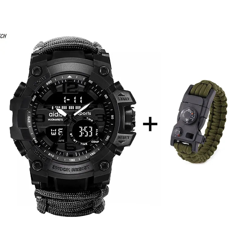 LED Military Sports Watch: Conquer the Outdoors with Precision