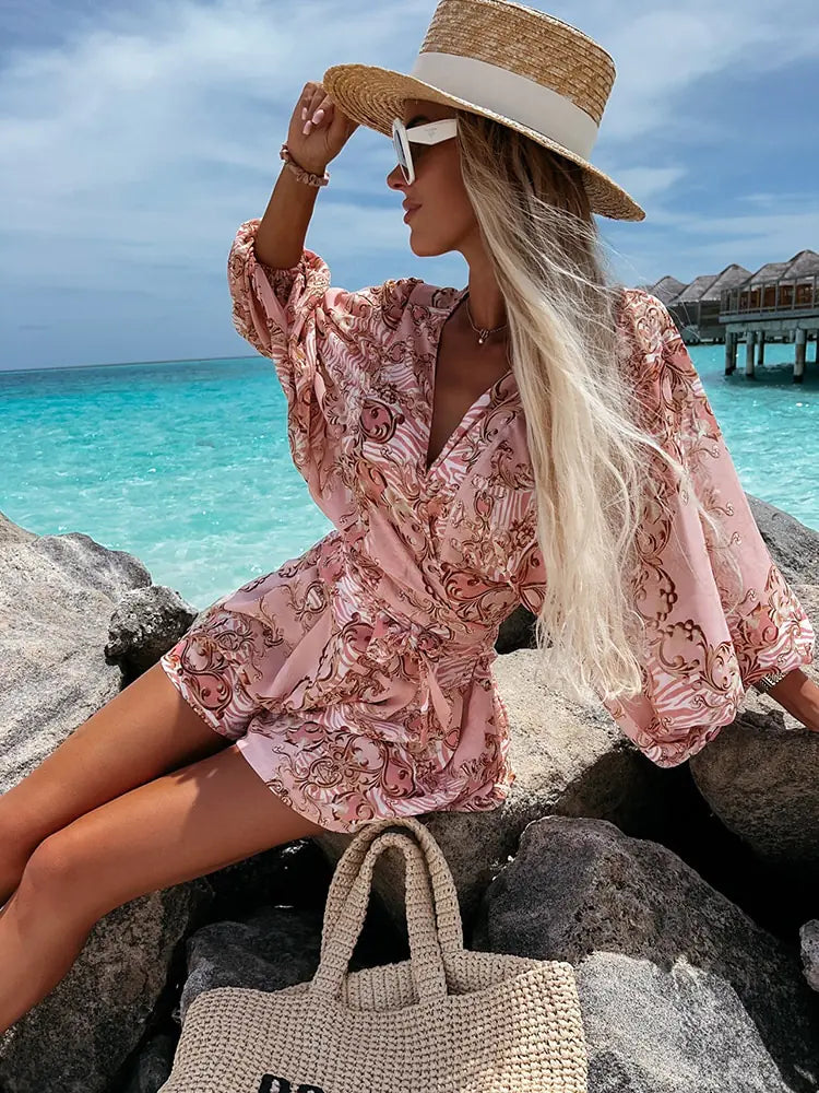Make Waves with the Boho Beach Jumpsuit