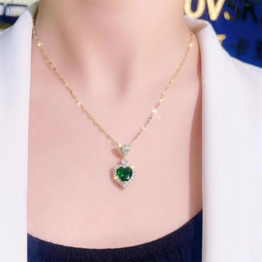 Heart Crystal Jewelry Set - different styles to choose from