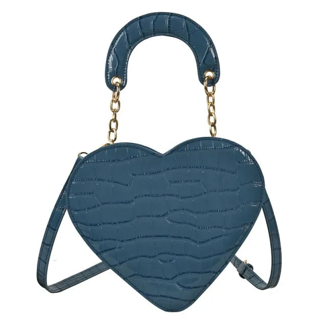 Heart Shaped Design Purse – Whimsical Compact Handbag with Playful Charm