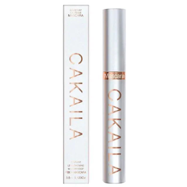 Instant Lengthening Waterproof Fiber Mascara – Smudge-Free Volume with Precision Brush