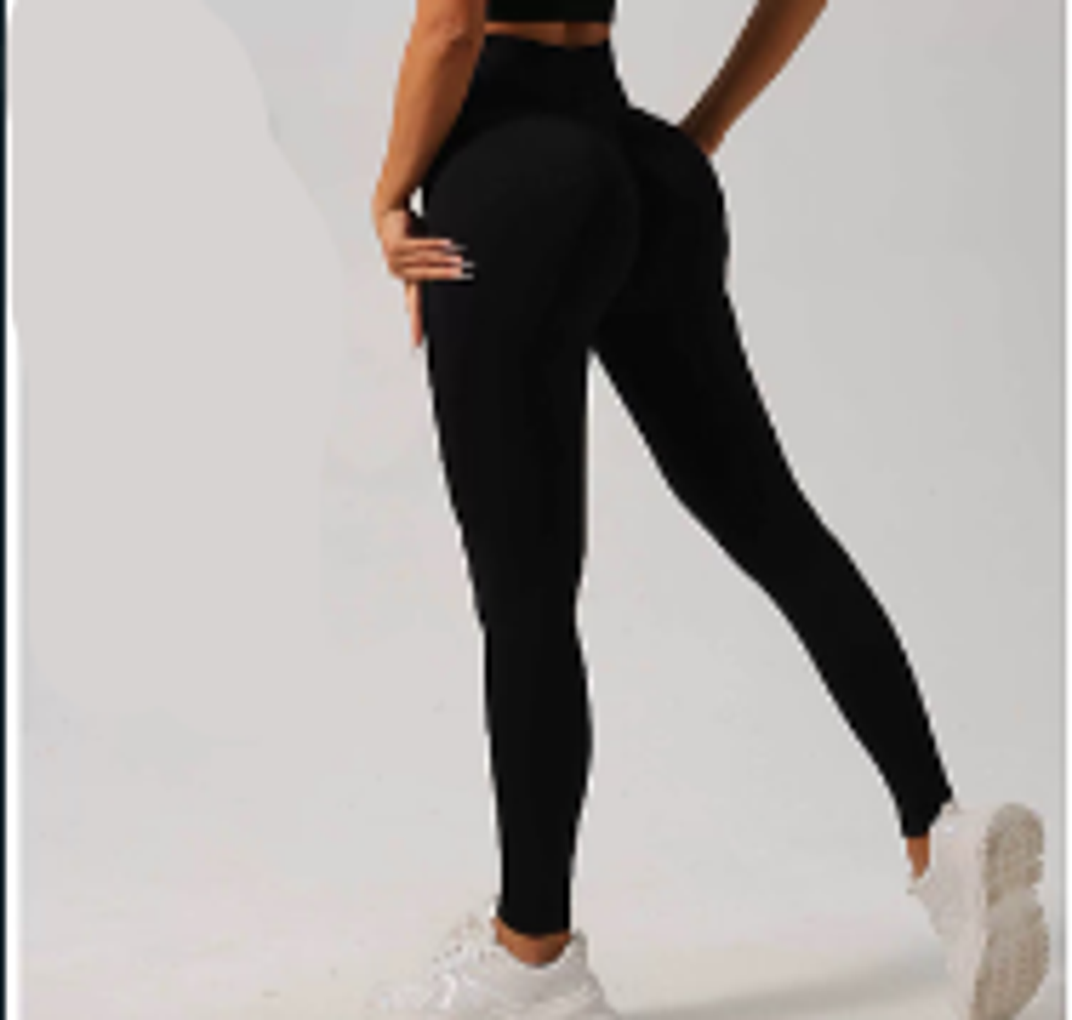 Women’s Sports Fitness Buttocks Lifting Yoga Set (High-Waisted Leggings & Supportive Bra)