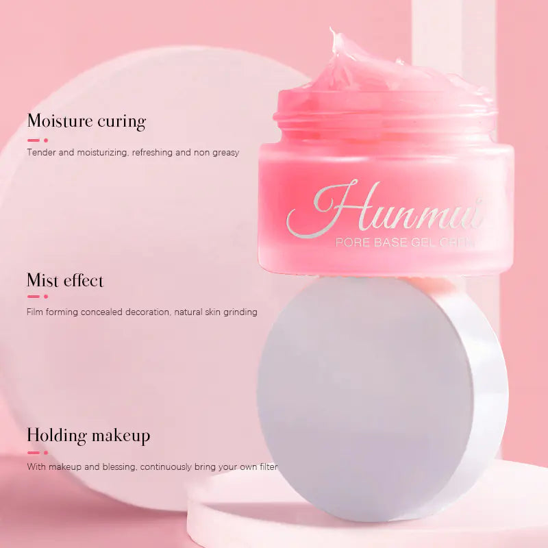 Hunmui Pore Base Gel Cream Primer – Smooth Matte Finish for Flawless Skin