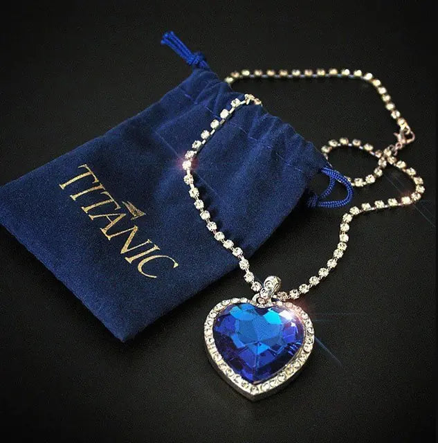 Titanic Heart of Ocean Necklace