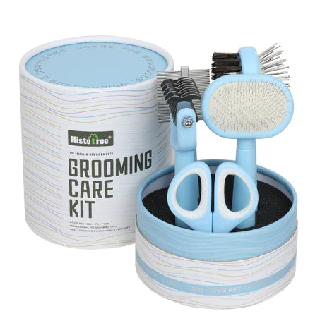 Pet Grooming Care Kit – 5-in-1 Beauty Comb Set with Nail Clippers & Detangling Tools (Cats & Dogs)
