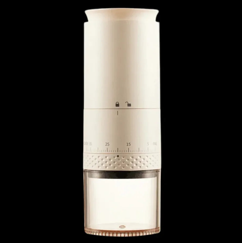 Portable Electric Coffee Grinder – Rechargeable Cordless Coffee Bean Grinder with Adjustable Settings & Digital Display