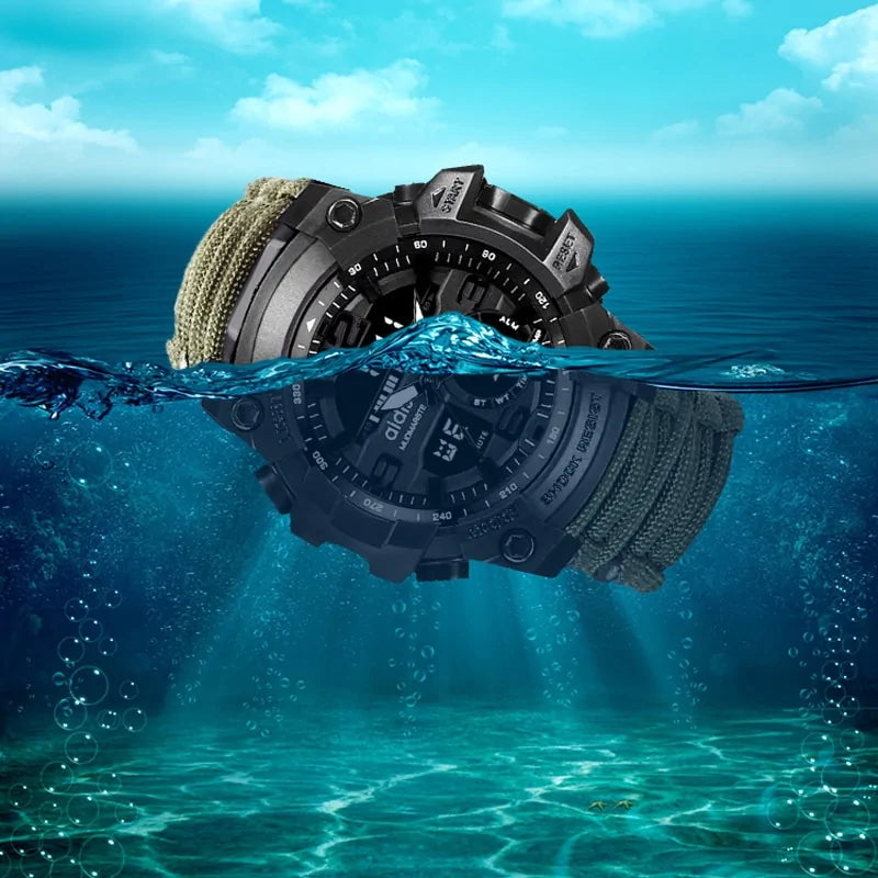 LED Military Sports Watch: Conquer the Outdoors with Precision