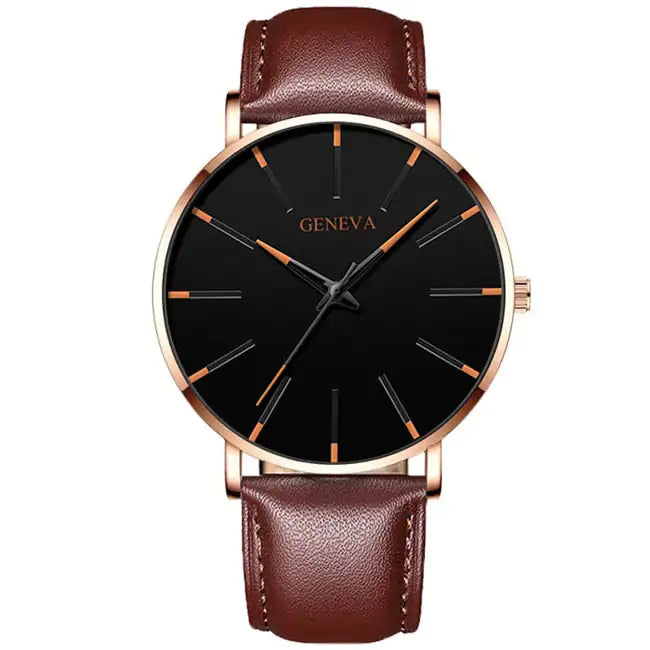 Elevate Your Style with a Minimalist Stainless Steel Watch