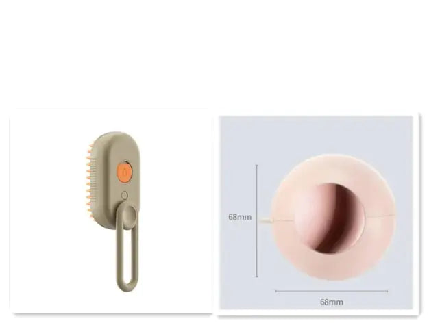 Cat Steam Brush – Gentle Grooming & Steam Cleaning Tool