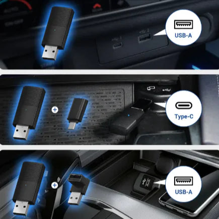 Car Wired to Wireless CarPlay for Iphone & Android – Seamless Plug-and-Play Connectivity