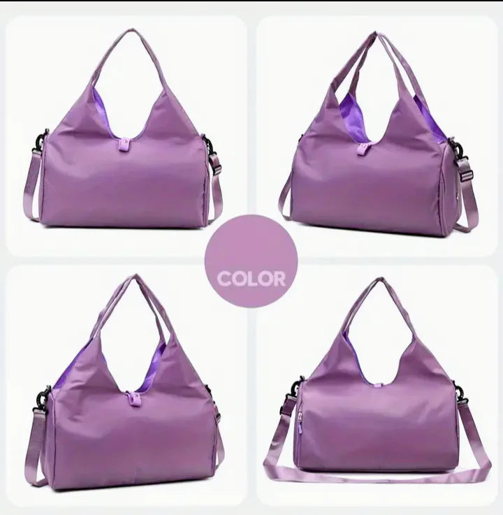 Yoga Mat Bag – Gym Fitness Handbag with Adjustable Strap and Multi-Compartment Design