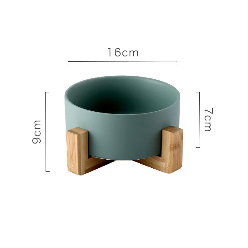Non-Slip Ceramic Pet Drinking Bowl for Dogs and Cats