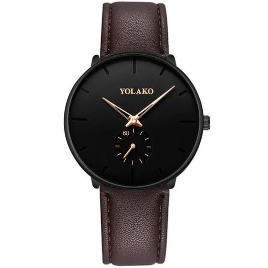 Leather Band or Stainless Mesh Watch: Sleek Sophistication for the Modern Man