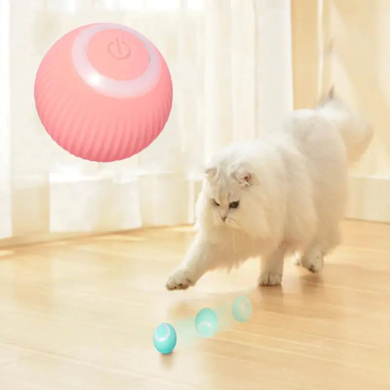 Electric Cat Rolling Ball Toy – Keep Your Feline Entertained for Hours!