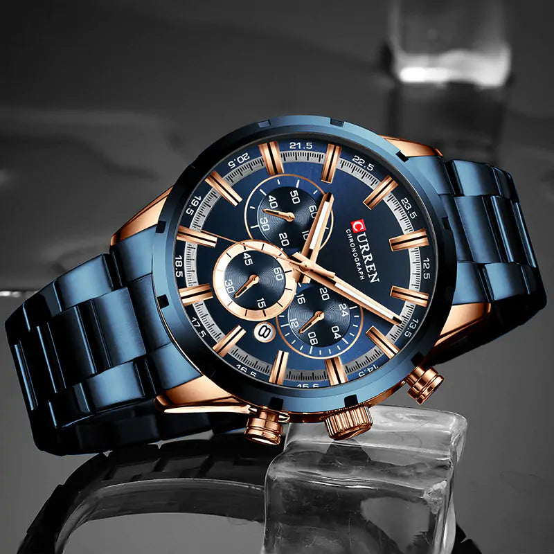 CURREN Men Quartz Watch Top Brand - Luxury and Precision
