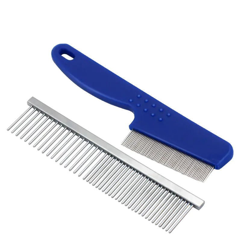 8-Piece Pet Grooming Travel Set – Compact All-in-One Kit with Foldable Dog Bowl & Brushes (Lightweight & Travel-Friendly)
