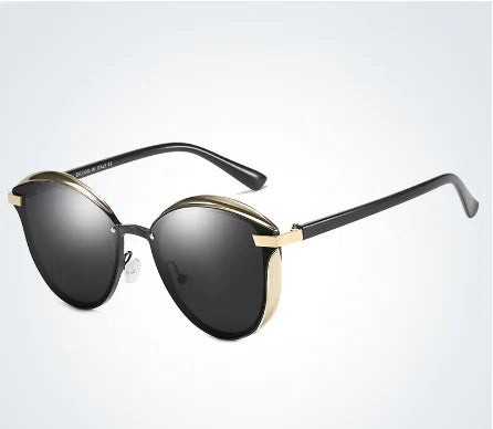 HD Polarized Round Sunglasses – Lightweight Unisex Frame with UV400 Protection