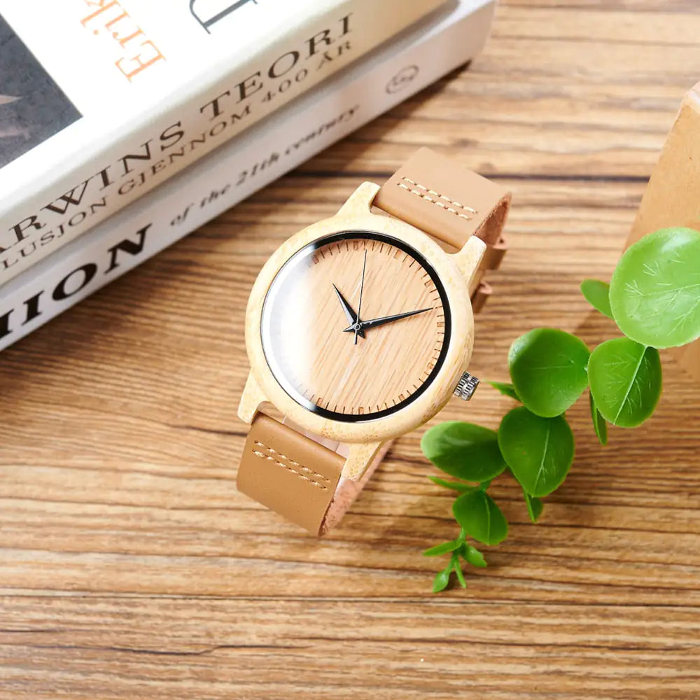 ZenWood Bamboo Watch – Timeless Elegance, Inspired by Nature