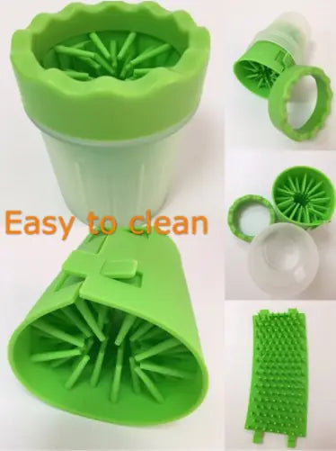 Silicone Pet Foot Washing Cup – Gentle Cleaning for Happy, Mud-Free Paws
