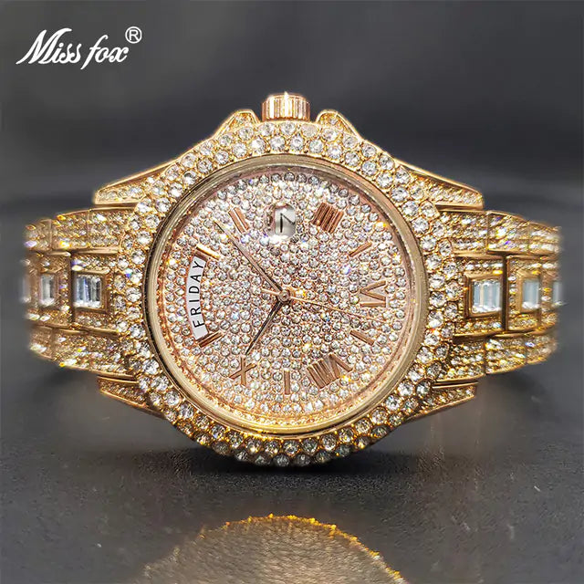 Enhance Your Elegance with the Trendy Diamond Watch
