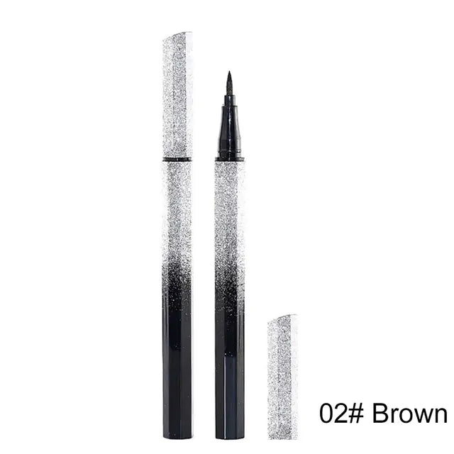 Starry Sky Waterproof Eyeliner – Precision Felt Tip with Long-Lasting, Smudge-Proof Formula (13.6cm / 5.35in)