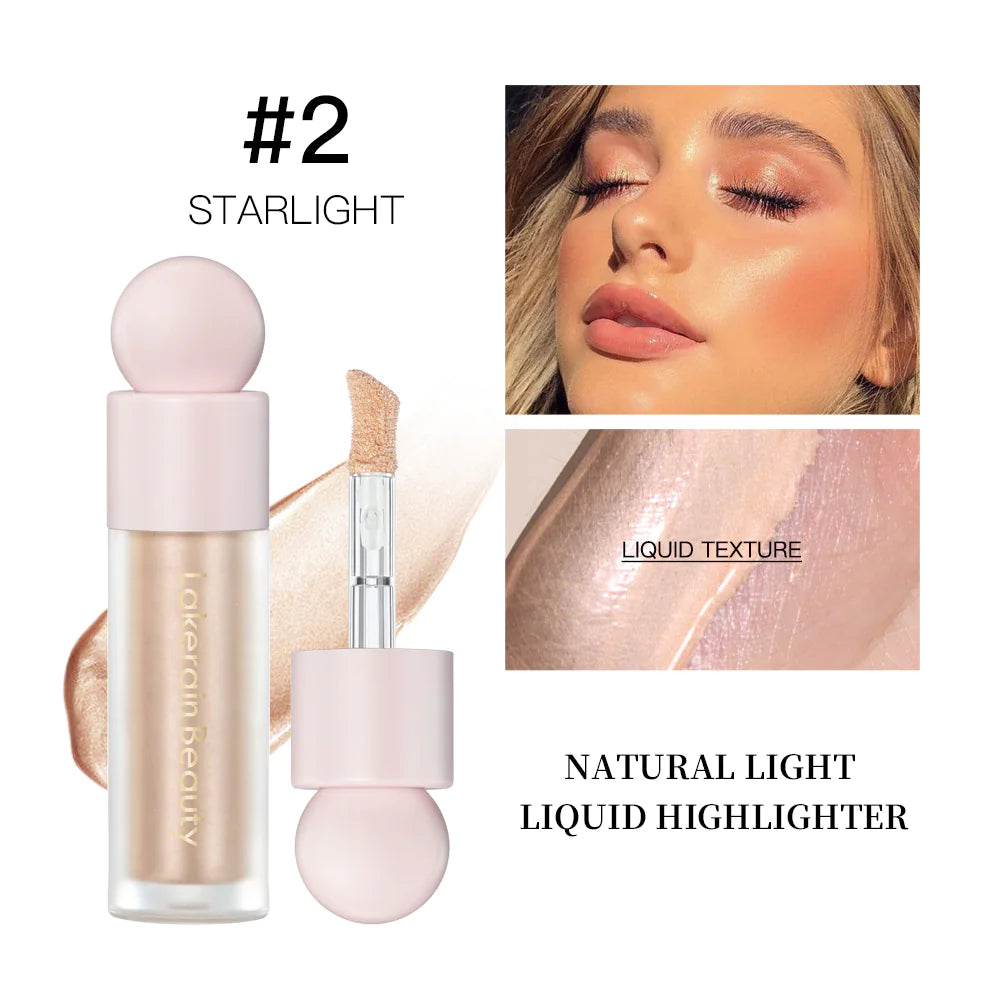 Liquid Highlight Eyeshadow & Facial Brightener – Multi-Purpose Glow Enhancer (Lightweight, Blendable, Long-Lasting)