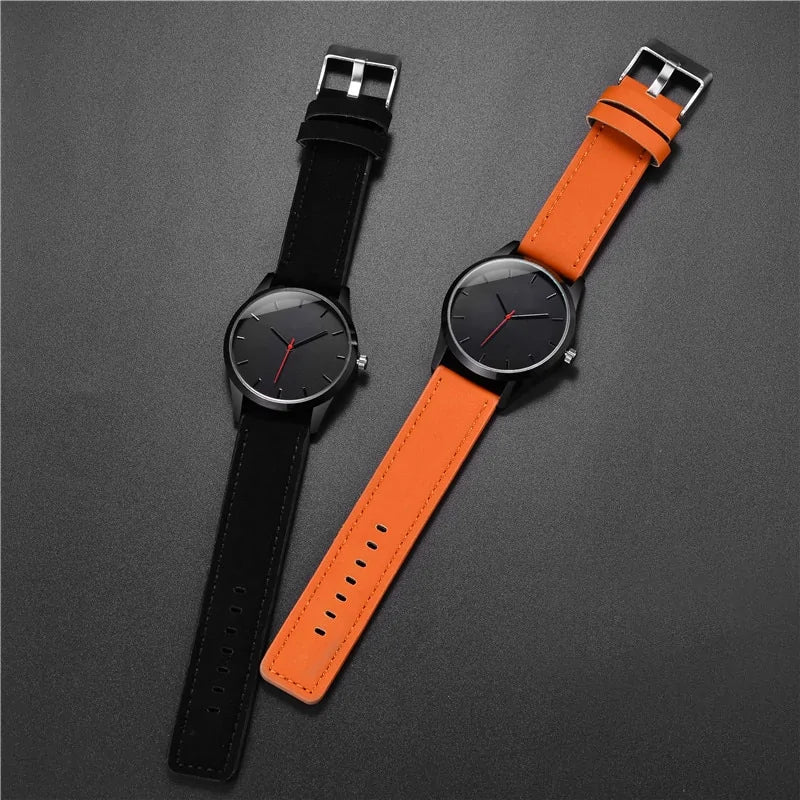 The Timekeeper: Large Dial Military Quartz Watch for Men