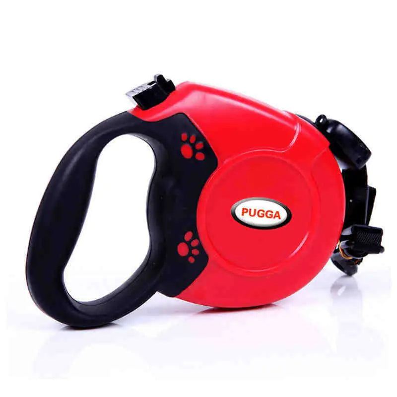 Retractable Dog Leash – Heavy-Duty 16.4 ft or 26.2 ft Nylon Leash with ABS Housing for Medium & Large Dogs (Up to 220 lbs)