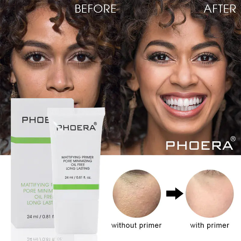Mattifying Primer – Oil-Free Pore-Minimizer with Long-Lasting Wear (24ml)