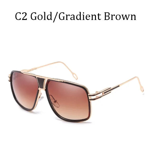 Step Up Your Style Game with Classic Oversized Men’s Sunglasses
