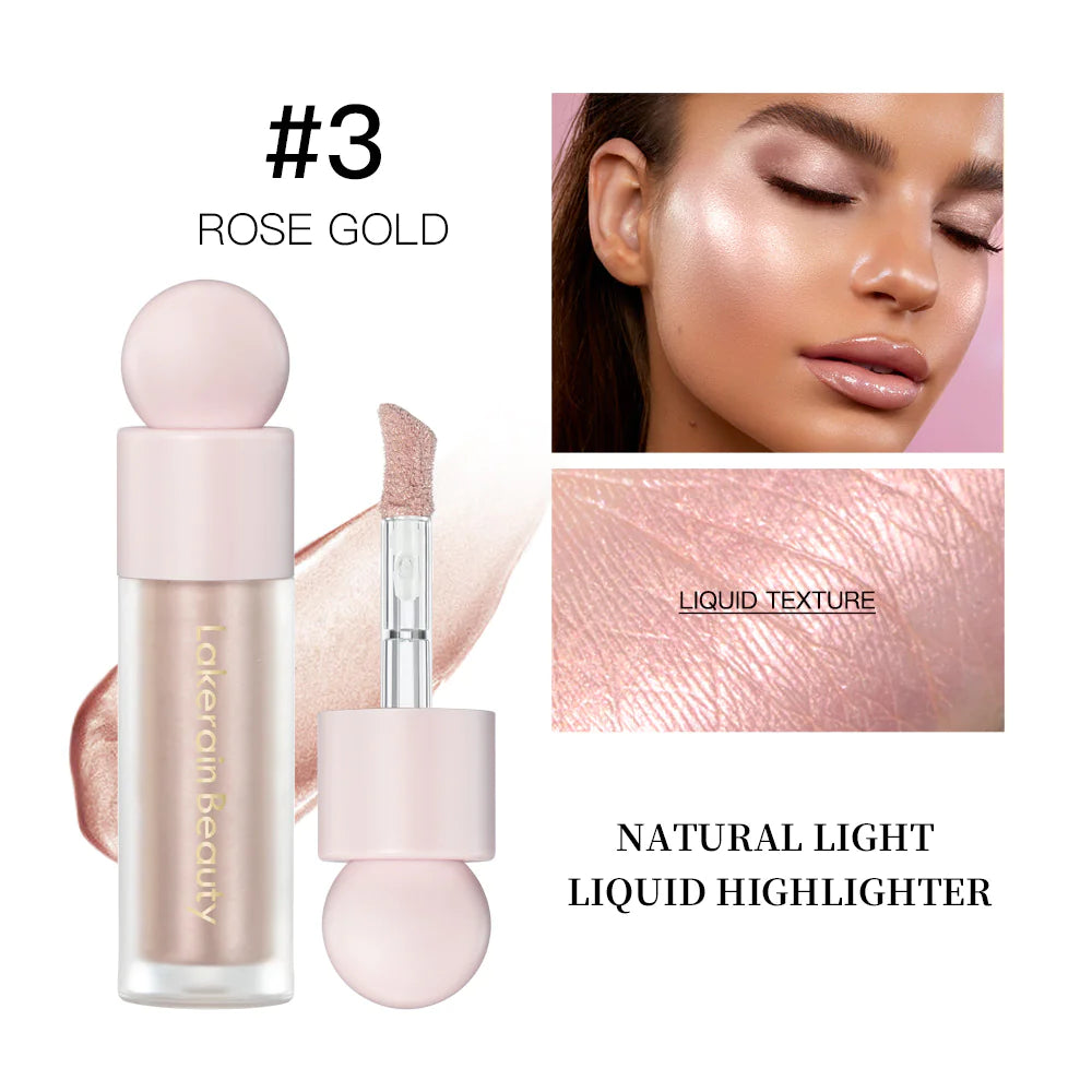 Liquid Highlight Eyeshadow & Facial Brightener – Multi-Purpose Glow Enhancer (Lightweight, Blendable, Long-Lasting)