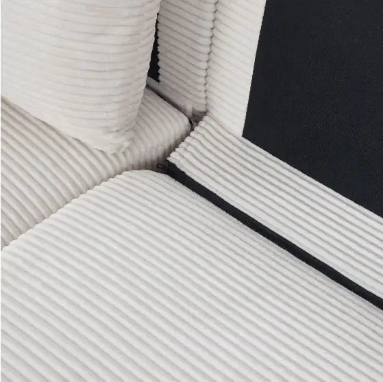 Beige Linen Sofa – Timeless Comfort in a Compact Modern Design