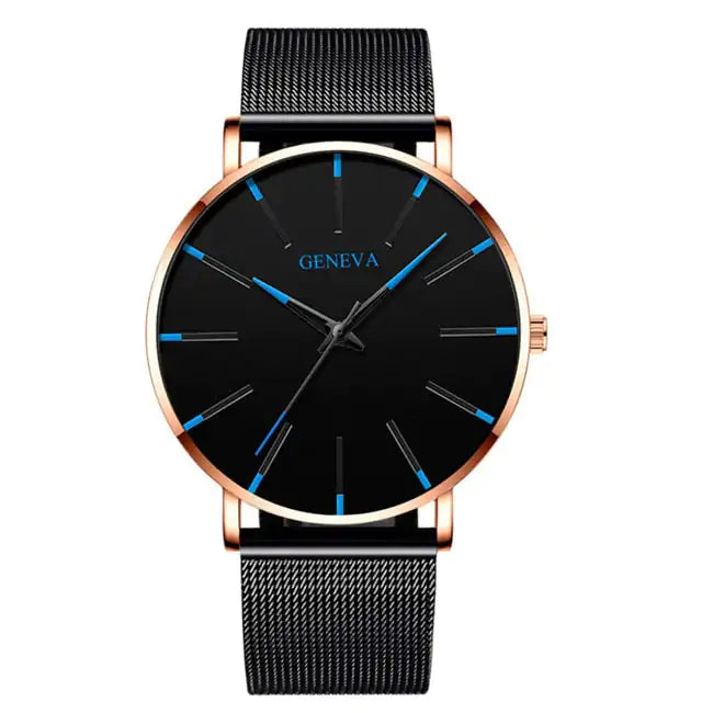 Elevate Your Style with a Minimalist Stainless Steel Watch