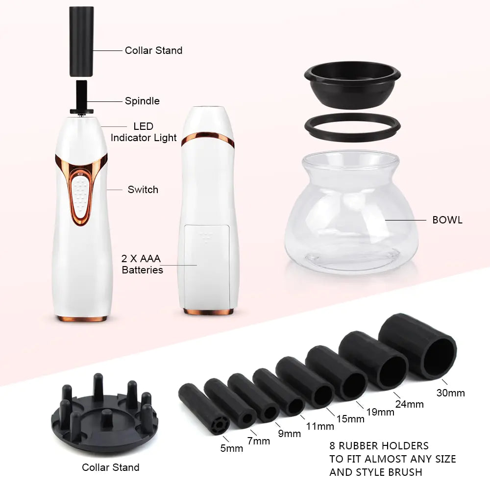 Makeup Brush Cleaner and Dryer – Clean & Dry Brushes in Just 10 Seconds