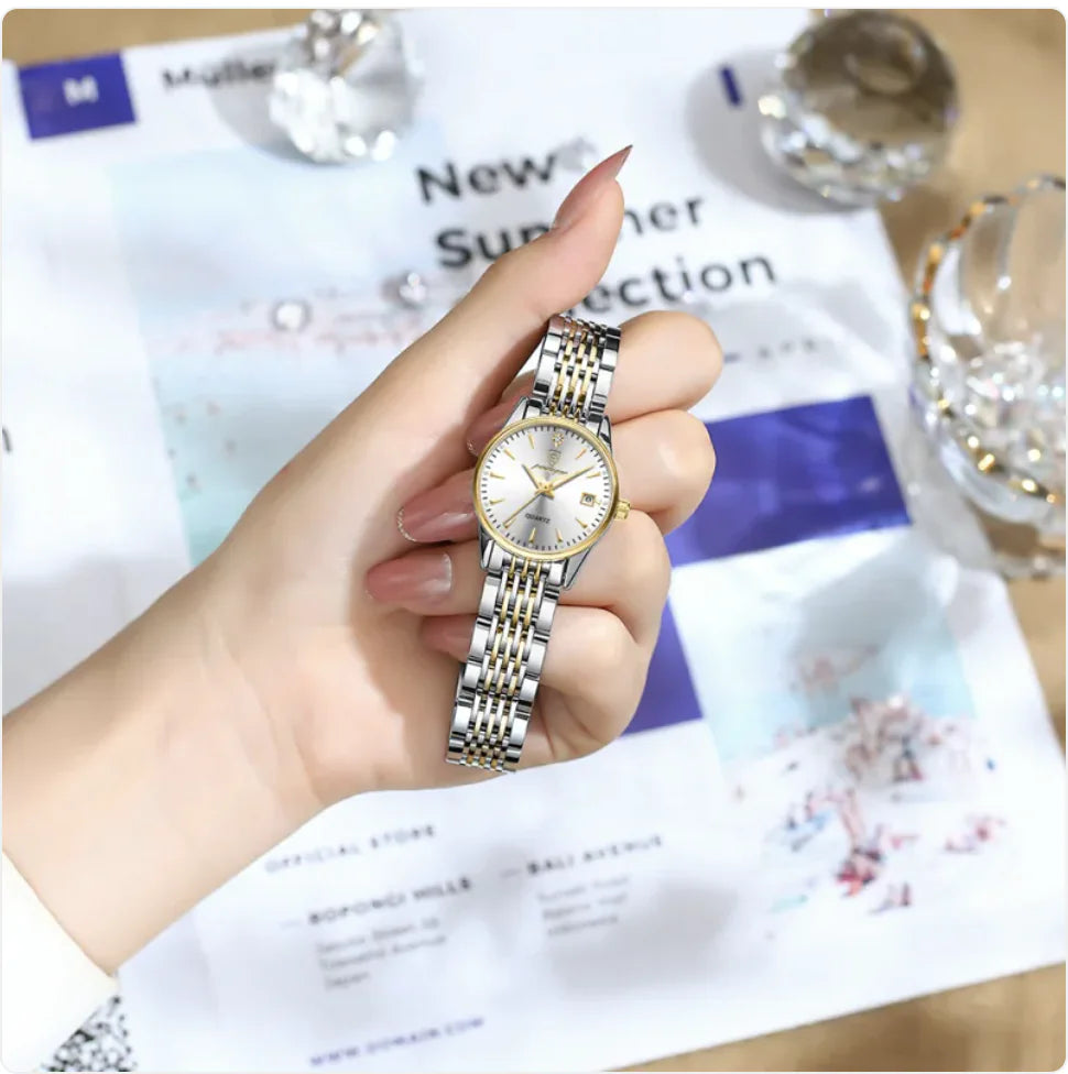 Women’s Ultra-Thin Waterproof Luminous Quartz Watch