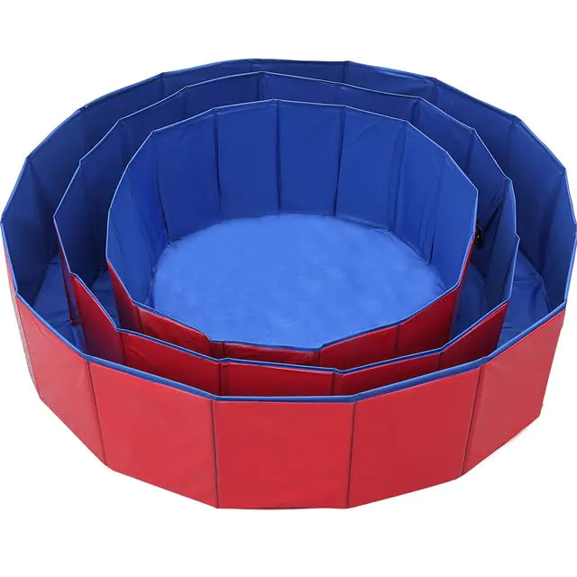 PVC Foldable Dog Pool Pet Bathtub