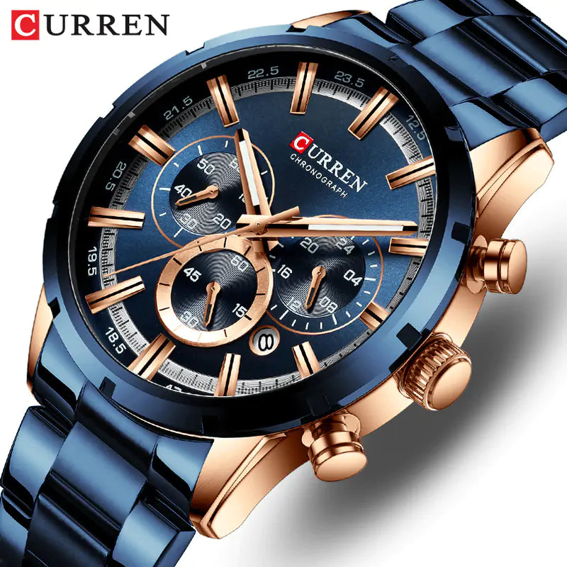 CURREN Men Quartz Watch Top Brand - Luxury and Precision