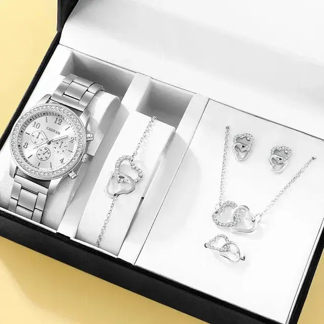 Radiate Elegance with the Rose Gold Luxury Watch Set