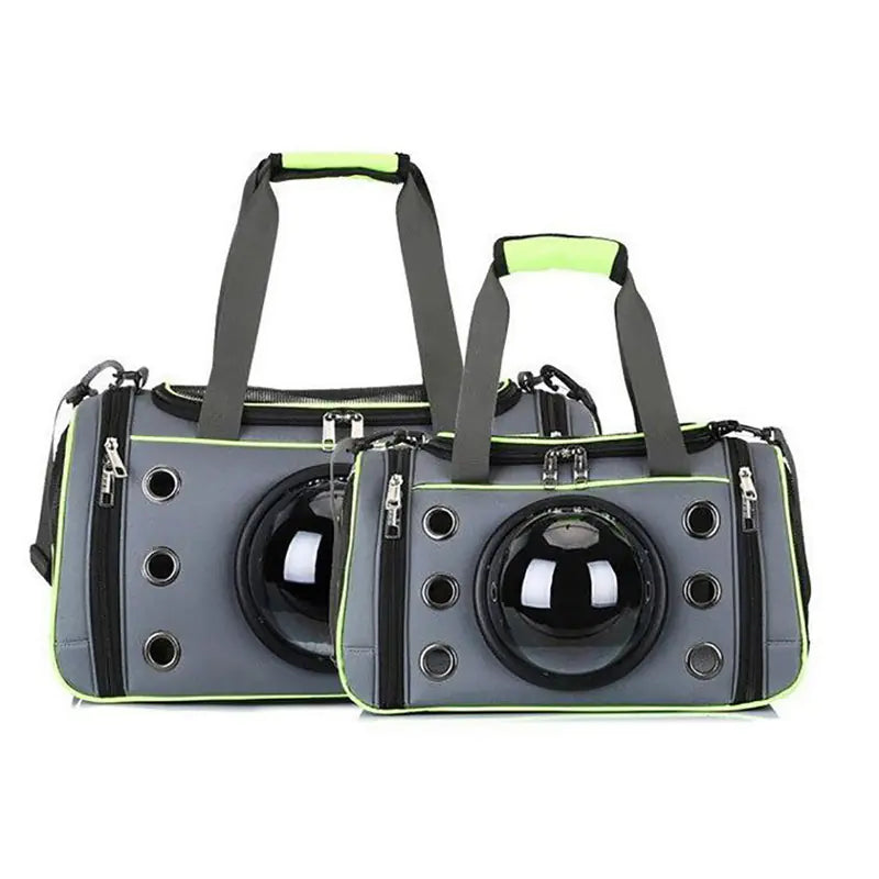 Foldable Pet Space Bag – Lightweight Travel Carrier with Space Capsule Design