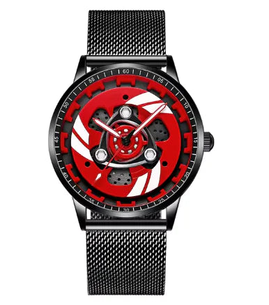 3D Spinning Motorcycle Engine Watch – For the Bold and Adventurous