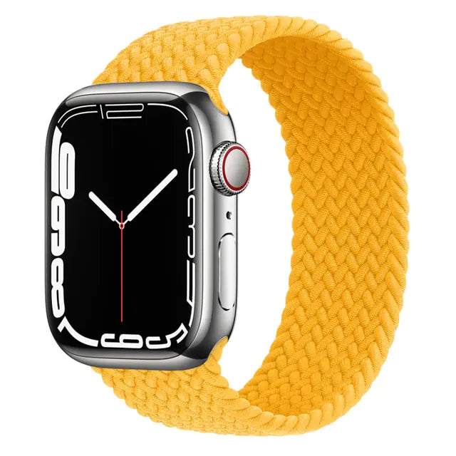 Upgrade Your Apple Watch with a Stretchable Nylon Elastic Loop Band