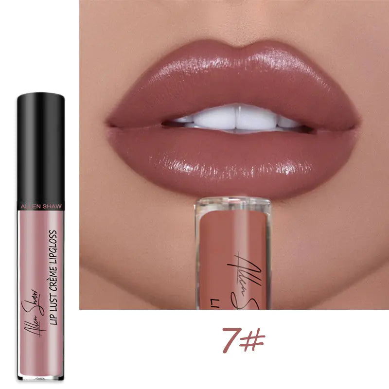 Allen Shaw Cream Lip Glaze – Intense Matte Velvet Color