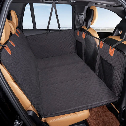 Waterproof Dog Car Seat Cover with Hammock Design – Turns Backseat into a Safe, Spacious Pet Bed