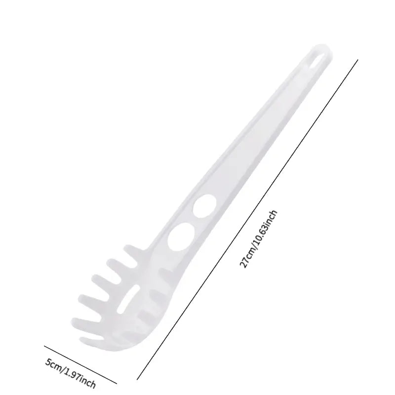 Multifunctional 3-in-1 Kitchen Gadget: Spaghetti/Noodle Spoon, Colander & Egg Separator