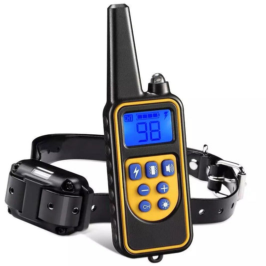 2700 FT Remote Dog Shock Training Collar – Waterproof, Rechargeable, Multi-Mode Pet Trainer for One Dog