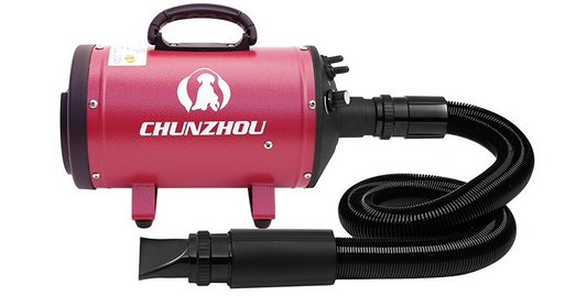Pet Hair Dryer – High-Power 2800W Grooming Blower with 3 Nozzles and Adjustable Airflow (Fast-Drying, Low Noise, Professional Finish)